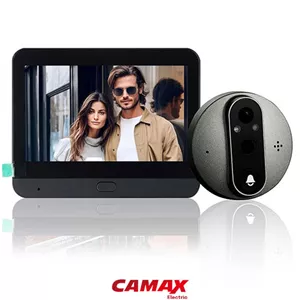 چشمی پشت درب هوشمند CAMAX با نمایشگر HD، WiFi و Tuya