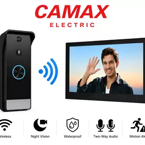 آیفون تصویری بیسیم بدون نیاز به سیم کشی با WiFi