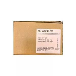 رگولاتور فشار فیشر مدل FS-67CFR-237 