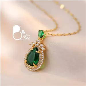 گردنبند شهرزاد زمردی