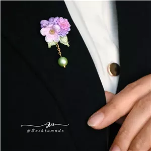 گل سینه نیلوفر صحرایی کد 787
