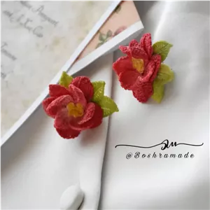 سنجاق سینه کاملیا کد 0236