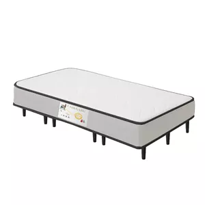 تشک پایه دار طبی فنری لاماسو ( بدون نیاز به تخت خواب) یک نفره مدل آرامیس سایز 90*200