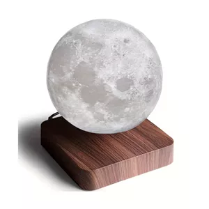 گجت دکوری کره ماه معلق پایه چوبی مدل اورجینال اصلی