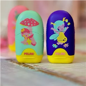 پاک کن و تراش دو سوراخه MILAN