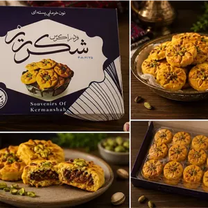 نان خرمایی کرمانشاهپسته‌ای، گردویی و ساده