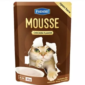پوچ گربه فنبی موس طعم مرغ 85 گرمی