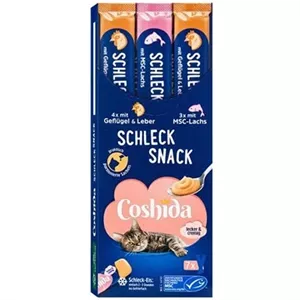 بستنی تشویقی گربه کوشیدا طعم مرغ و سالمون ۷ عددی
