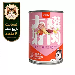کنسرو سگ ونپی طعم مرغ و پنیر | ۳۷۵ گرم
