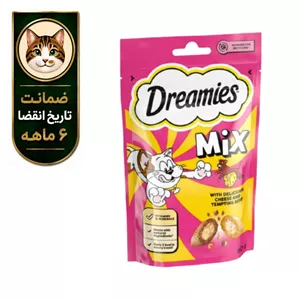 تشویقی گربه دریمز طعم گوشت گوساله و پنیر