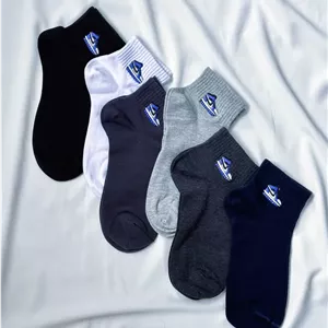 جوراب نیم ساق کش انگلیسی | گلدوزی کتونی نایک