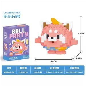 لگو ball party شماره ۲۴ پاندای قرمز تپلی