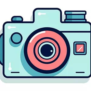 وکتور آیکون دوربین عکاسی