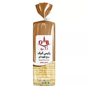 OAB رایس کیک برنج قهوه ای 100 گرم