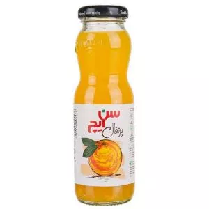 نکتار پرتقال 200ml شیشه سن ایچ
