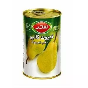 کمپوت گلابی 410 گرم سحر