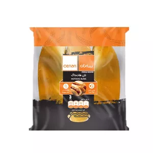 نان هات داگ 3 عددی سه نان