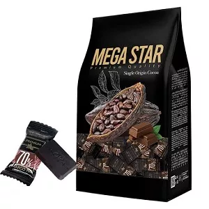 شکلات دارک 70 درصد 300 گرمی مگا استار
