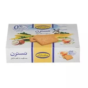 گرجی بیسکوییت نسترن بدون شکر نارگیلی 350 گ