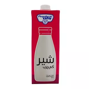 شیر استریل کم چرب 1 لیتر پگاه