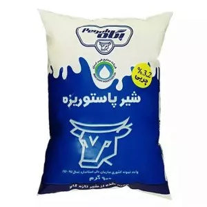 پگاه شیر پاستوریزه نایلونی 800گرم