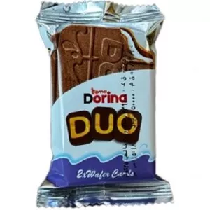 درنا ویفر DUO شکلاتی درینا 25گ