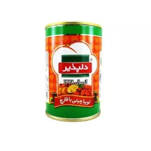 کنسرو لوبیا و قارچ دلپذیر 420 گ