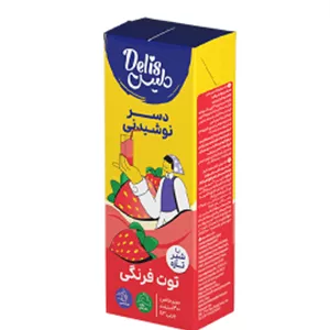 دلیس دسر نوشیدنی توت فرنگی 200 میل