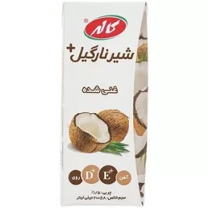 کاله شیر نارگیل غنی شده 200 میل