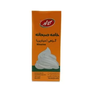 کاله خامه پاکتی 200 گ کم چرب