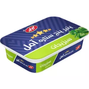پنیر پنج ستاره آمل سبزیجات 200 گرم کاله