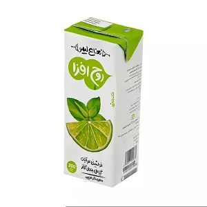 روح افزا آبمیوه نعنا لیمو پاکتی 200م