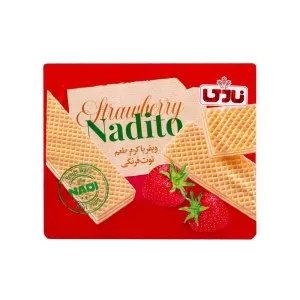 نادی ویفر پذیرایی توت فرنگی 42گ
