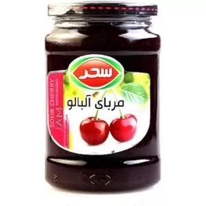 سحر مربا آلبالو شیشه 800 گرم