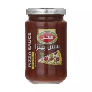 سحر سس پیتزا شیشه 260 گرم