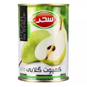 سحر کمپوت گلابی 410 گرم