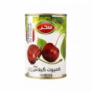 سحر کمپوت گیلاس قوطی 420گ