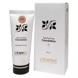 کرم فونداسیون ( کرم پودر ضد چروک ) spf30 شماره 2 سینره