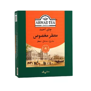 احمد چای تی بگ معطر مخصوص 100ع پاکت دار