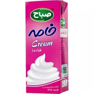 صباح خامه پاکتی یک لیتری