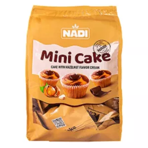 نادی کیک روغنی وانیل کاکائویی مینی 240گ