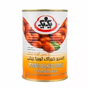 یک و یک کنسرو لوبیا چیتی با سس 420گ