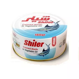 شیلر کنسرو ماهی مارلین در روغن گیاهی 180 گ