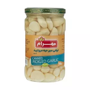 ترشی سیر مروارید 700 گرم مهرام