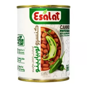 کنسرو لوبیا با فلفل هالوپینو 380گرم اصالت