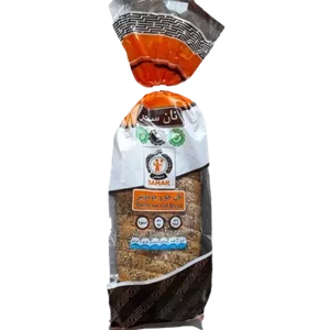 نان تست جو و جو دوسر 450 گرم سحر