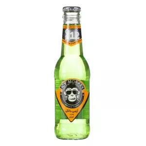 نوشابه گازدار آیسی مانکی سیب کیوی 250 م