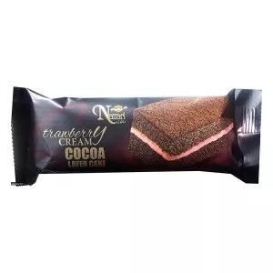 نظری کیک لایه ای مخملی توت فرنگی 50گ