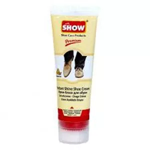 شو واکس تیوپی چرم شفاف 75میل