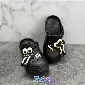 کراکس زنانه عروسکی مدل Good Face (رنگ مشکی)